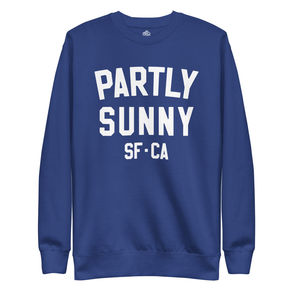 Partly Sunny Varsity Sweatshirt 2