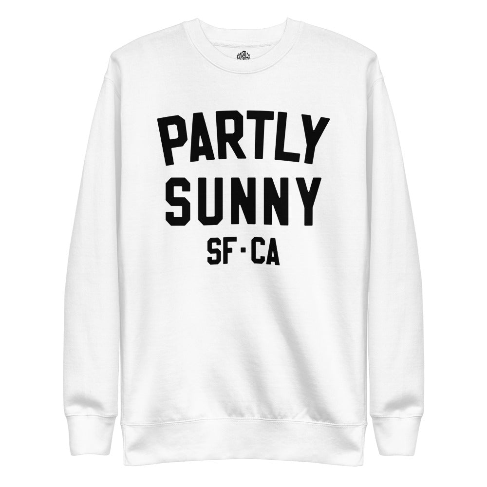 Partly Sunny Varsity Sweatshirt