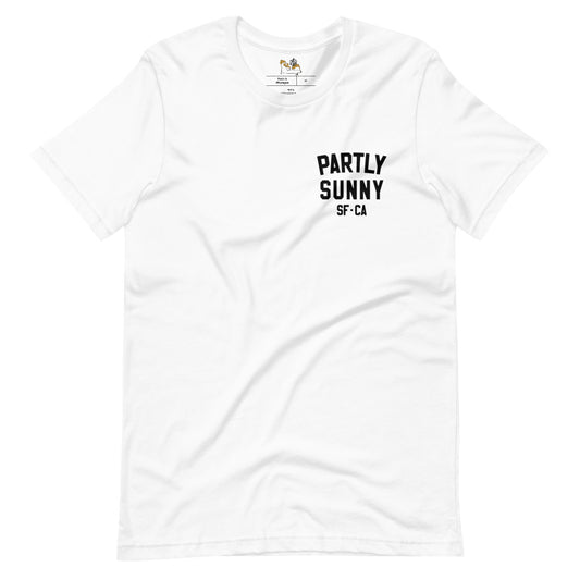 Varsity style t-shirt. 